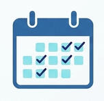 Women with long brown hair and glasses